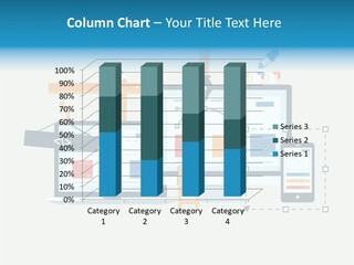 A Computer, Tablet, And Phone Are Shown In This Powerpoint Presentation PowerPoint Template