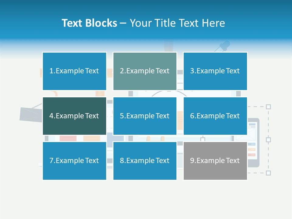 A Computer, Tablet, And Phone Are Shown In This Powerpoint Presentation PowerPoint Template