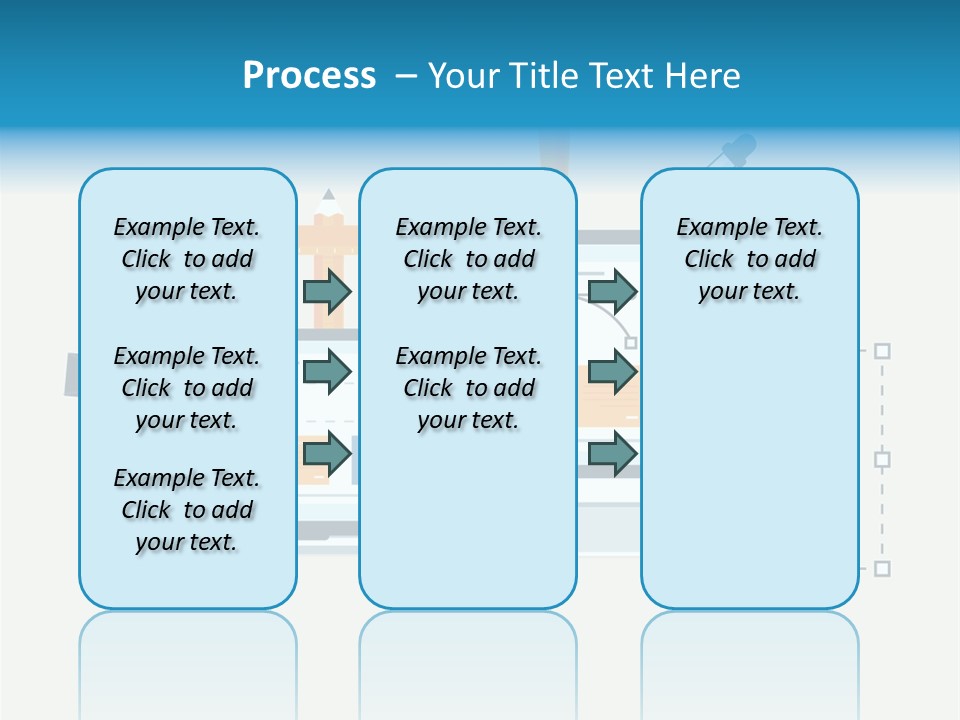 A Computer, Tablet, And Phone Are Shown In This Powerpoint Presentation PowerPoint Template