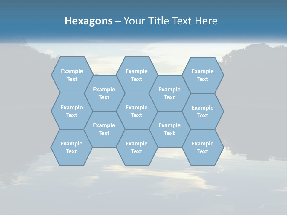 The Washington Monument Is Reflected In The Water PowerPoint Template