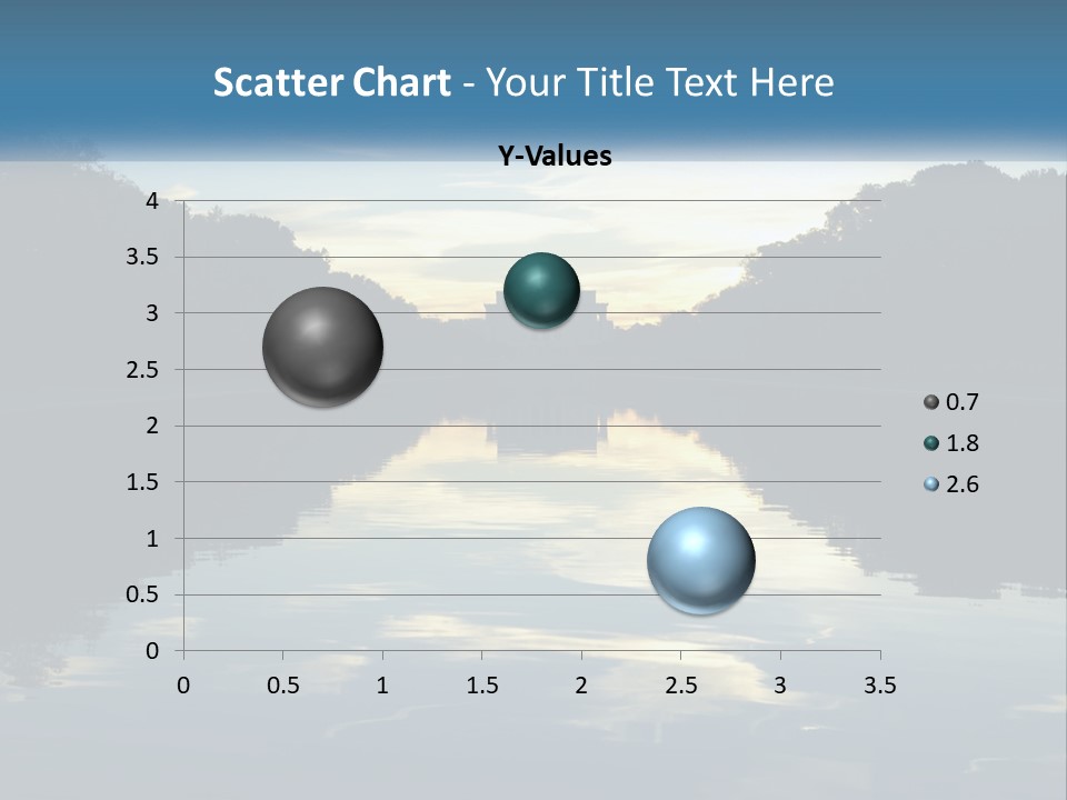The Washington Monument Is Reflected In The Water PowerPoint Template