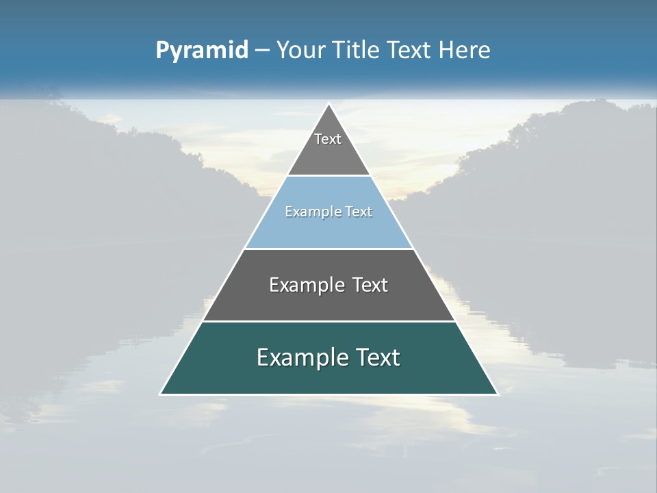 The Washington Monument Is Reflected In The Water PowerPoint Template