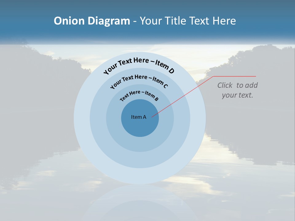 The Washington Monument Is Reflected In The Water PowerPoint Template