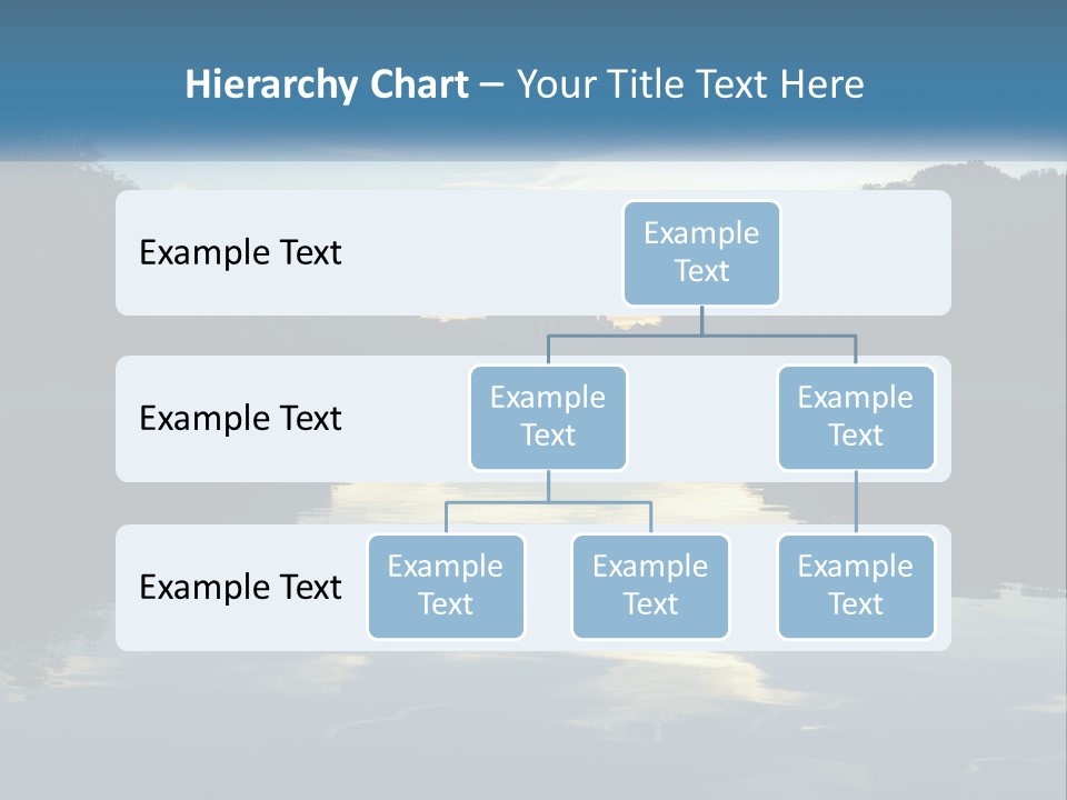 The Washington Monument Is Reflected In The Water PowerPoint Template