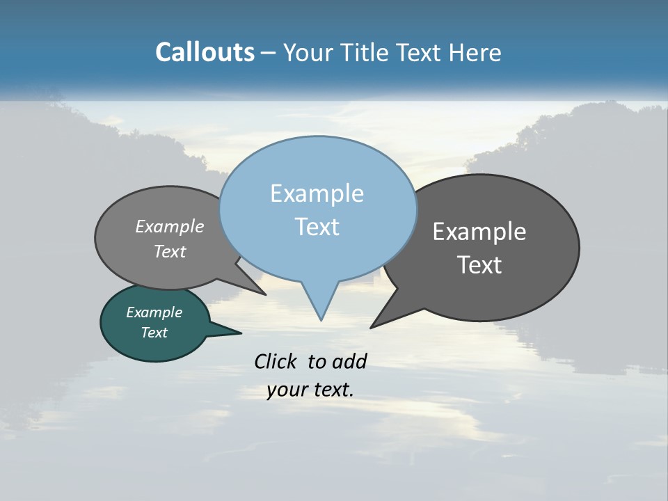 The Washington Monument Is Reflected In The Water PowerPoint Template