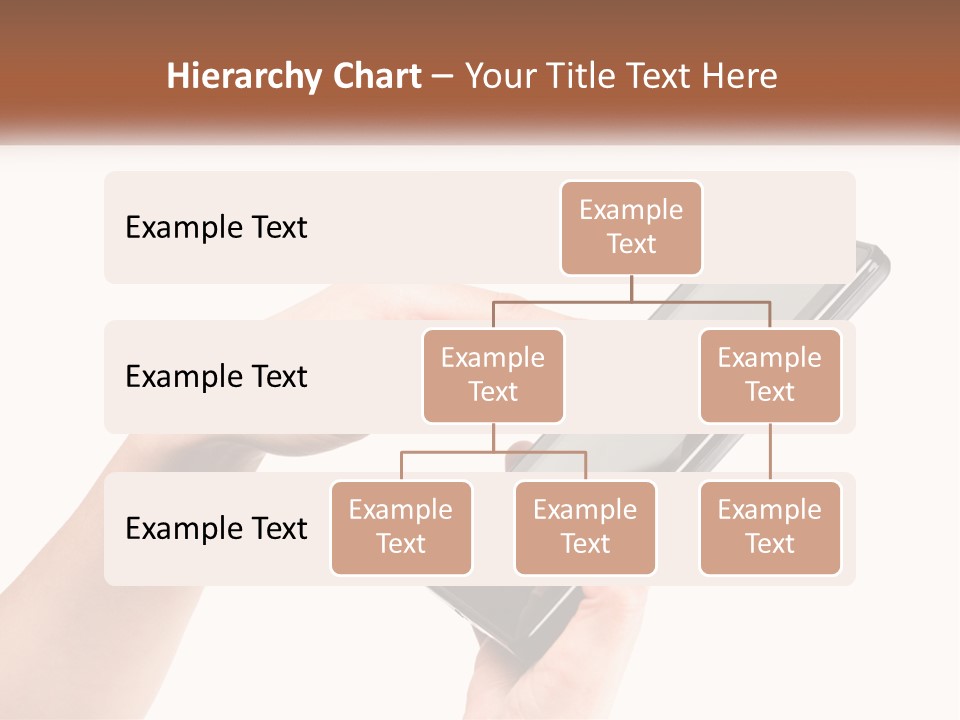A Person Holding A Tablet Computer In Their Hands PowerPoint Template