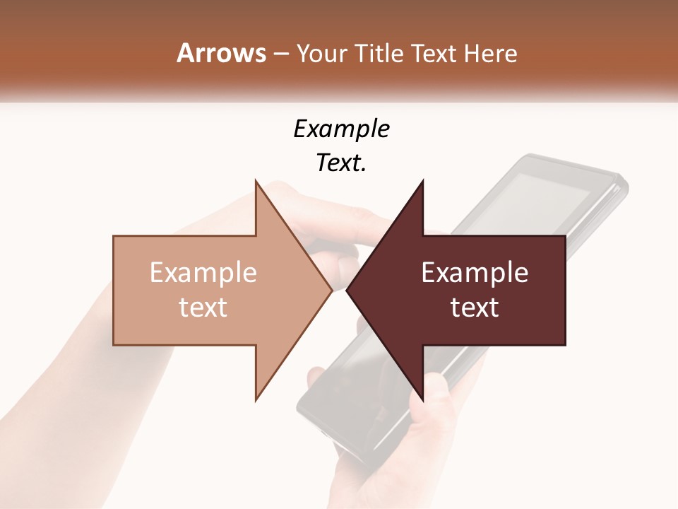 A Person Holding A Tablet Computer In Their Hands PowerPoint Template