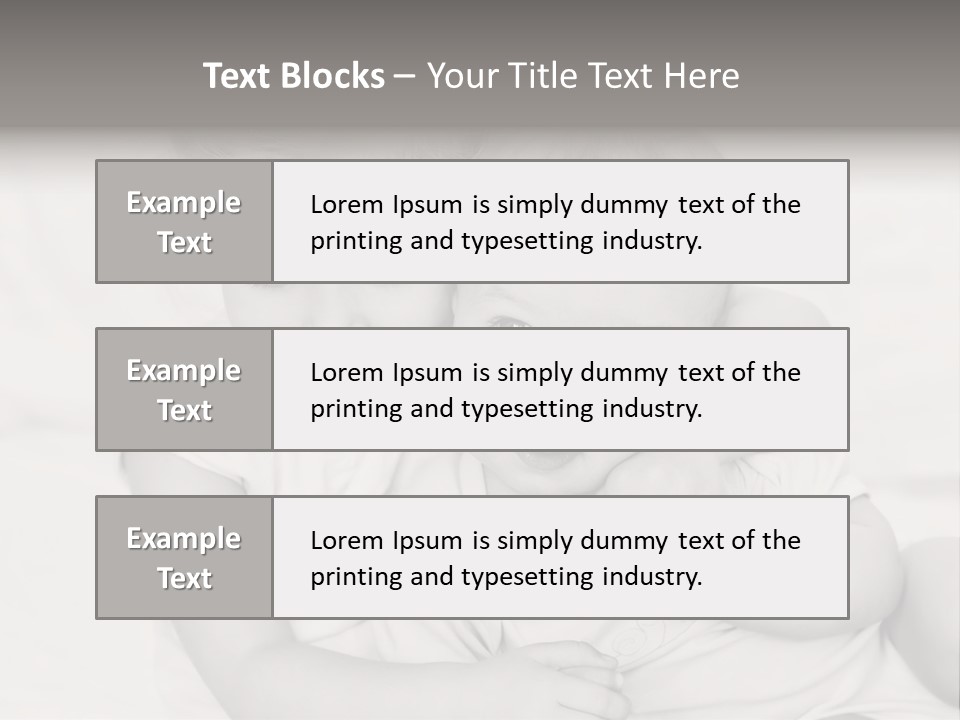 Two Little Girls Hugging Each Other On A Bed PowerPoint Template