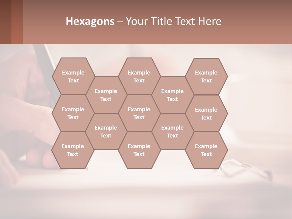 A Person Writing On A Piece Of Paper With A Pen PowerPoint Template