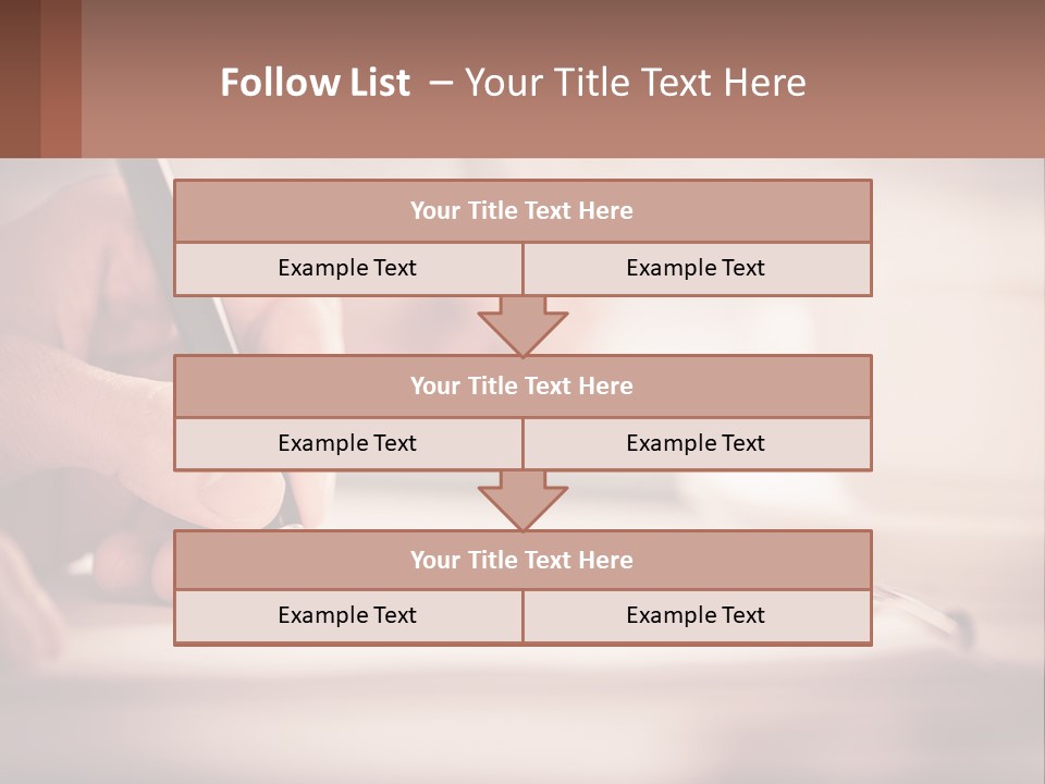 A Person Writing On A Piece Of Paper With A Pen PowerPoint Template