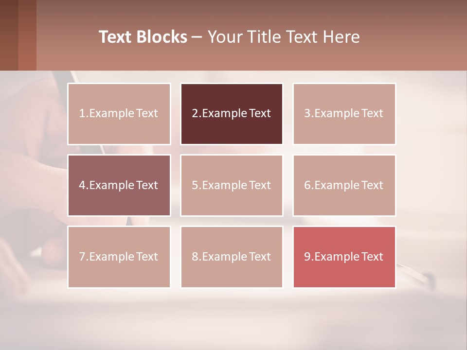 A Person Writing On A Piece Of Paper With A Pen PowerPoint Template