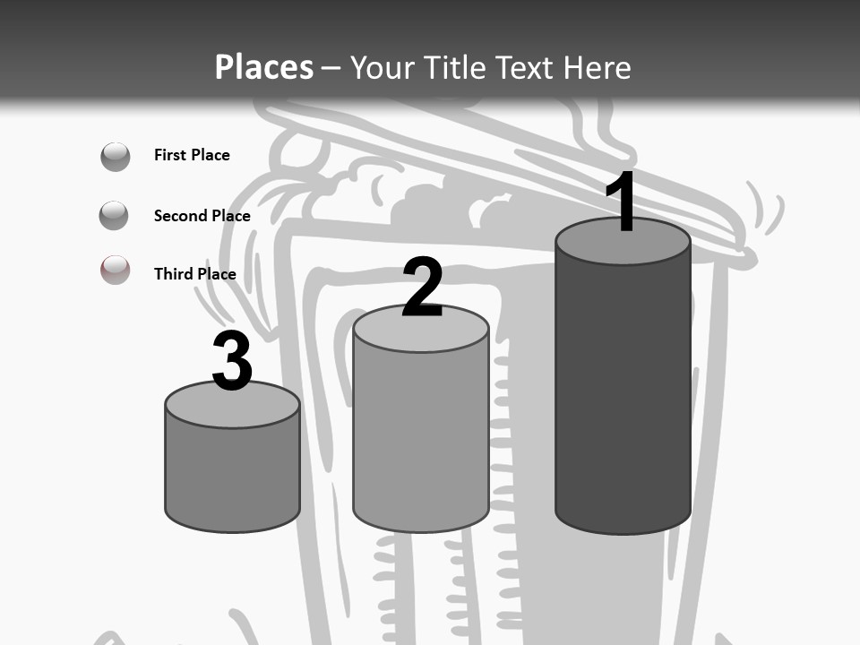 A Black And White Image Of A Cup Of Coffee PowerPoint Template