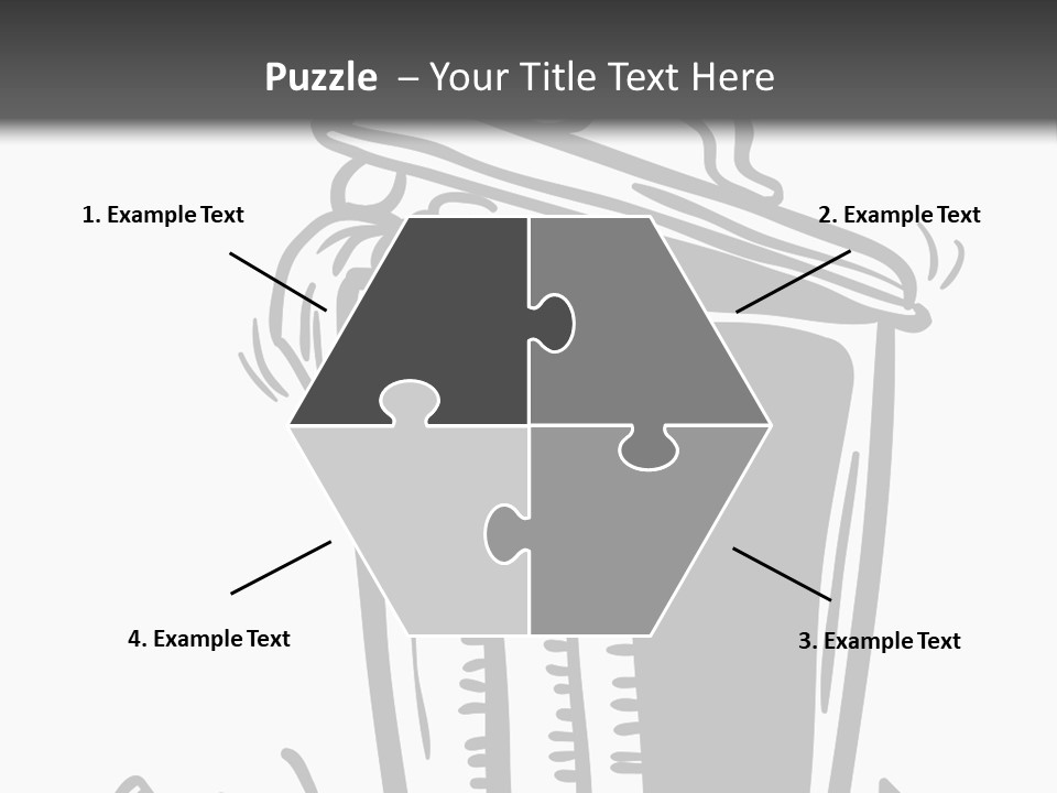 A Black And White Image Of A Cup Of Coffee PowerPoint Template