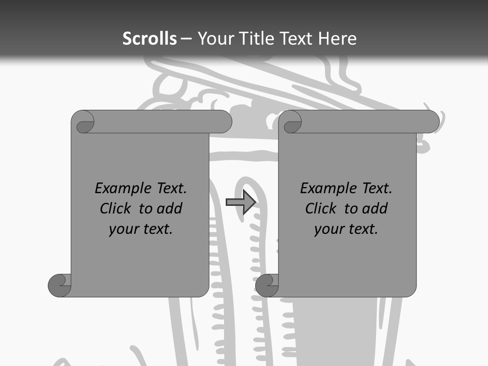 A Black And White Image Of A Cup Of Coffee PowerPoint Template
