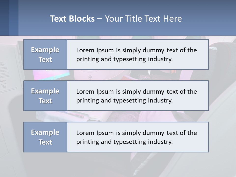 An Airplane Seat With A Table And Wine Glasses On It PowerPoint Template