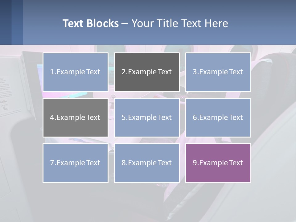 An Airplane Seat With A Table And Wine Glasses On It PowerPoint Template
