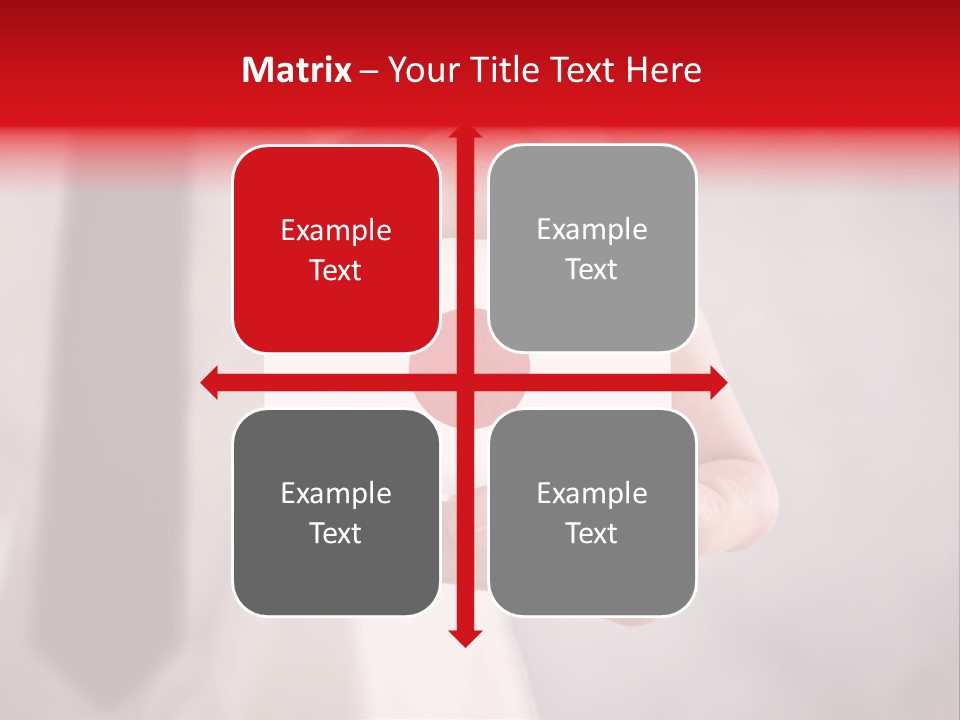 A Person Holding A Business Card With A Flag On It PowerPoint Template