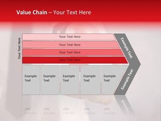 A Person Holding A Business Card With A Flag On It PowerPoint Template