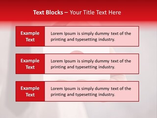 A Person Holding A Business Card With A Flag On It PowerPoint Template