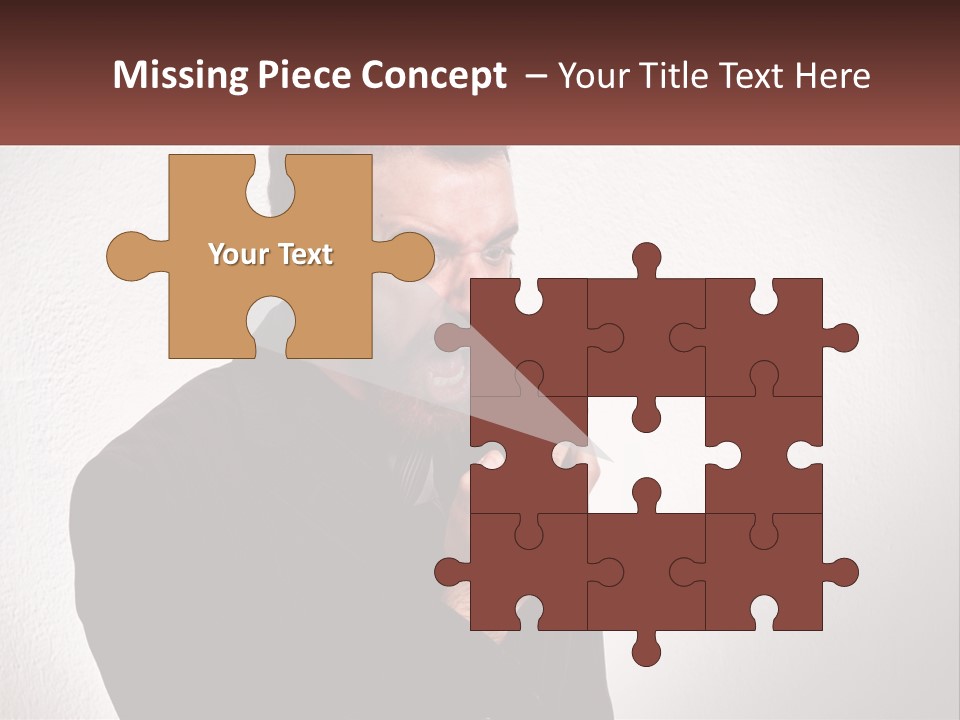 A Man Holding A Cell Phone In His Hand PowerPoint Template