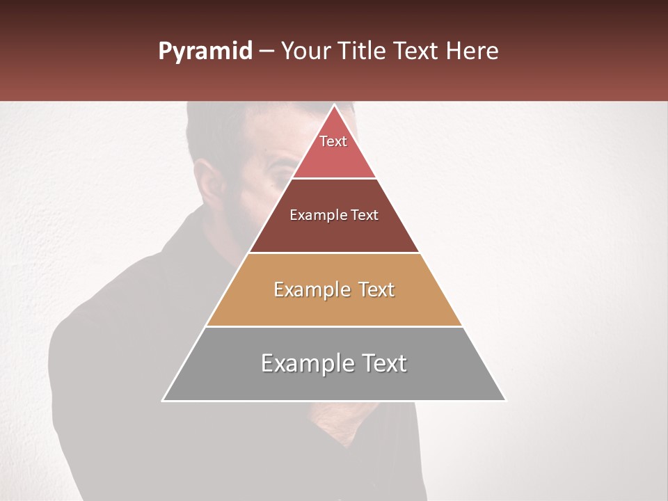 A Man Holding A Cell Phone In His Hand PowerPoint Template