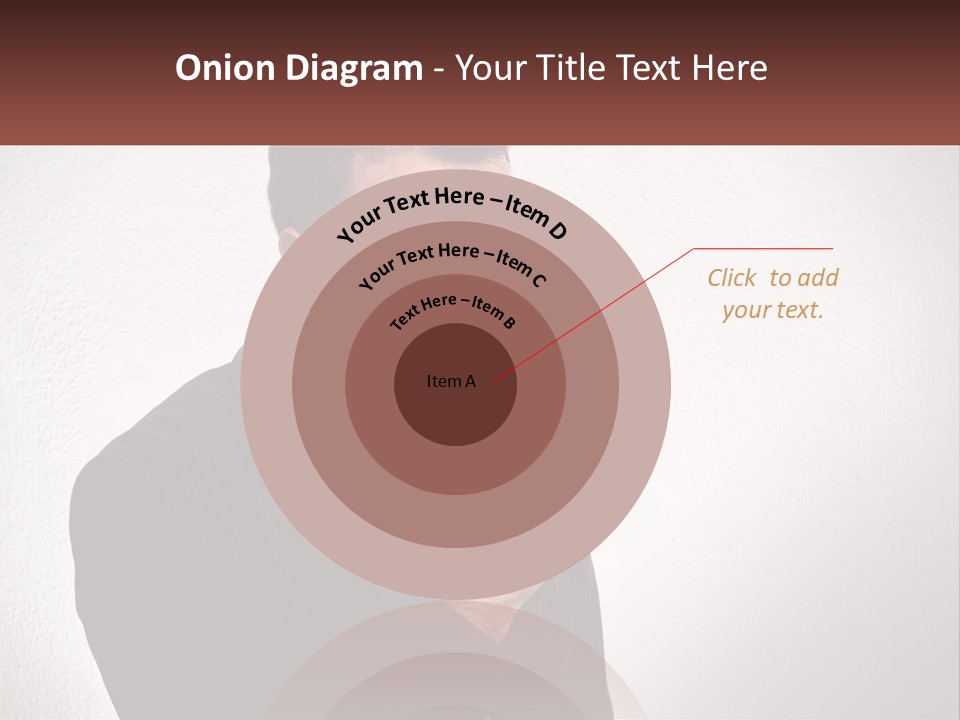 A Man Holding A Cell Phone In His Hand PowerPoint Template