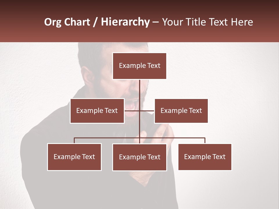 A Man Holding A Cell Phone In His Hand PowerPoint Template