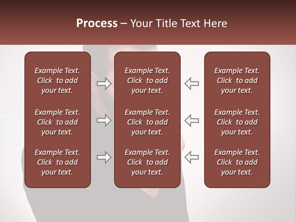 A Man Holding A Cell Phone In His Hand PowerPoint Template