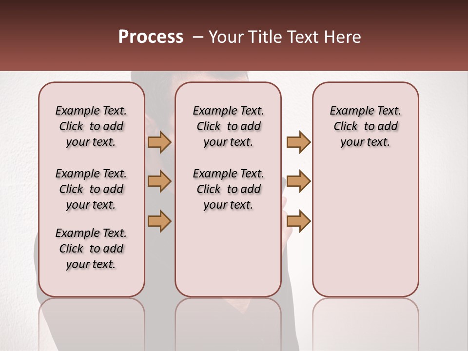 A Man Holding A Cell Phone In His Hand PowerPoint Template