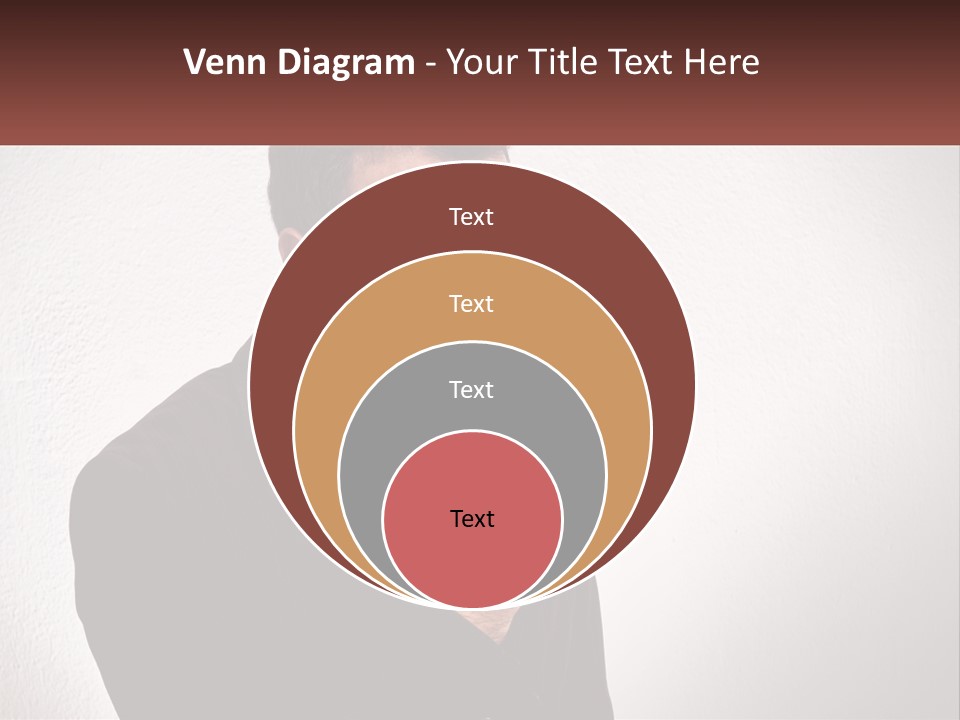 A Man Holding A Cell Phone In His Hand PowerPoint Template