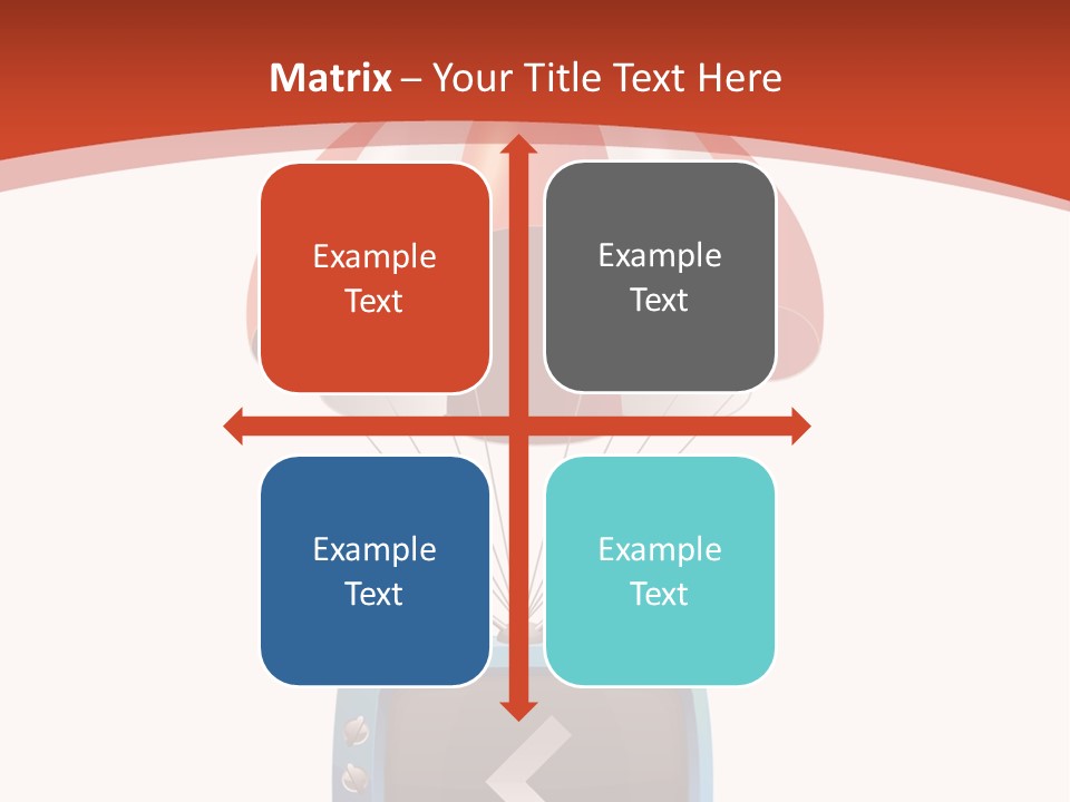 A Television With A Parachute On Top Of It PowerPoint Template