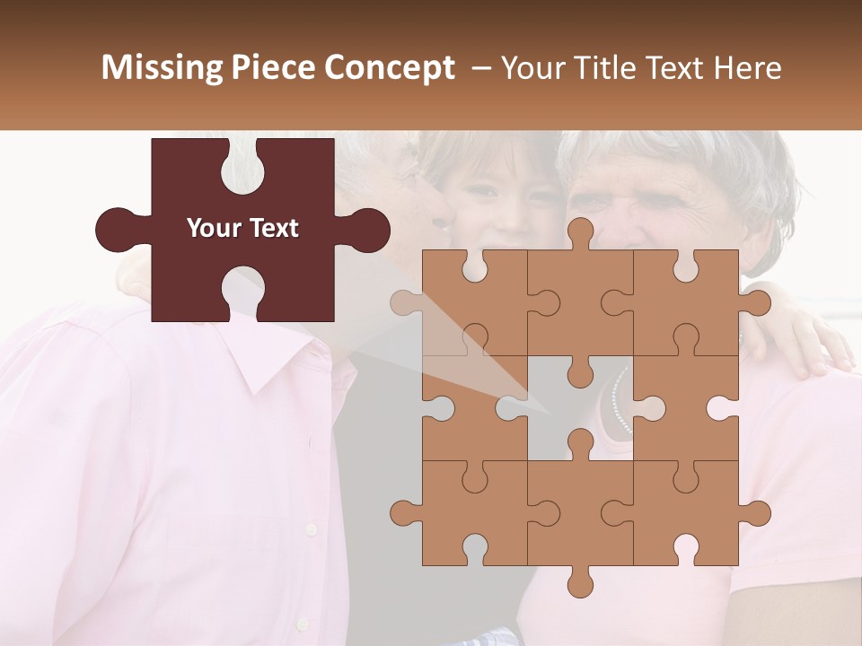 A Woman And Two Children Are Hugging Each Other PowerPoint Template