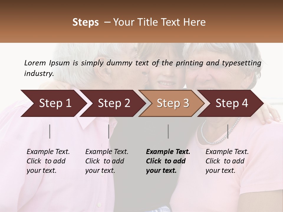 A Woman And Two Children Are Hugging Each Other PowerPoint Template
