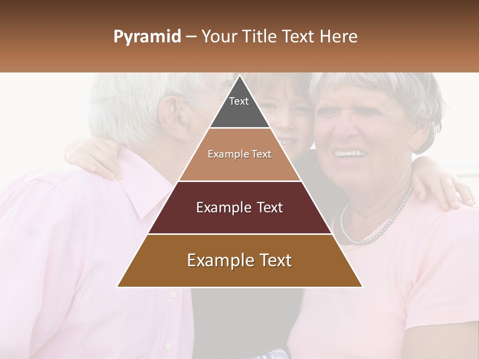 A Woman And Two Children Are Hugging Each Other PowerPoint Template