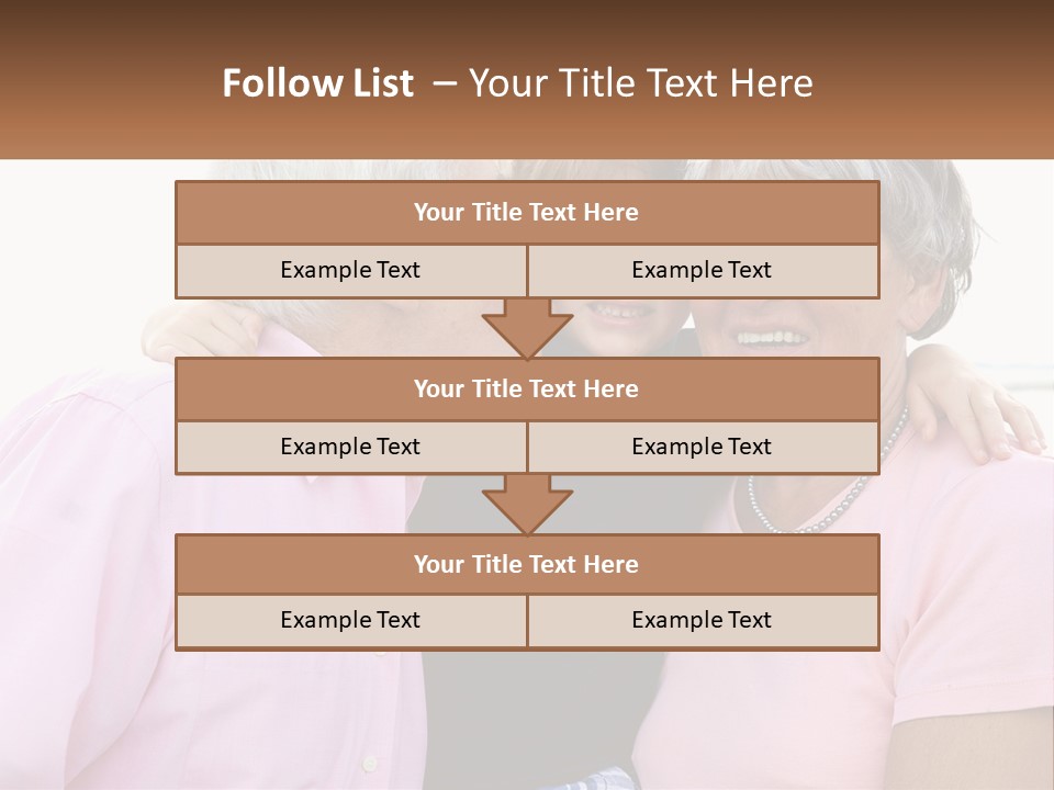 A Woman And Two Children Are Hugging Each Other PowerPoint Template