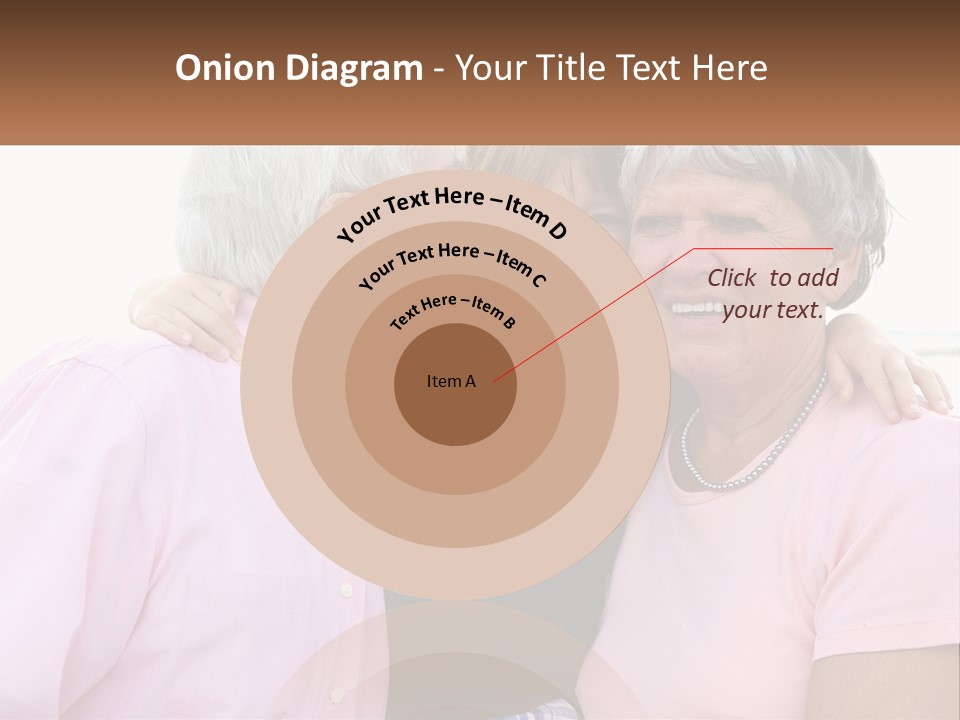 A Woman And Two Children Are Hugging Each Other PowerPoint Template