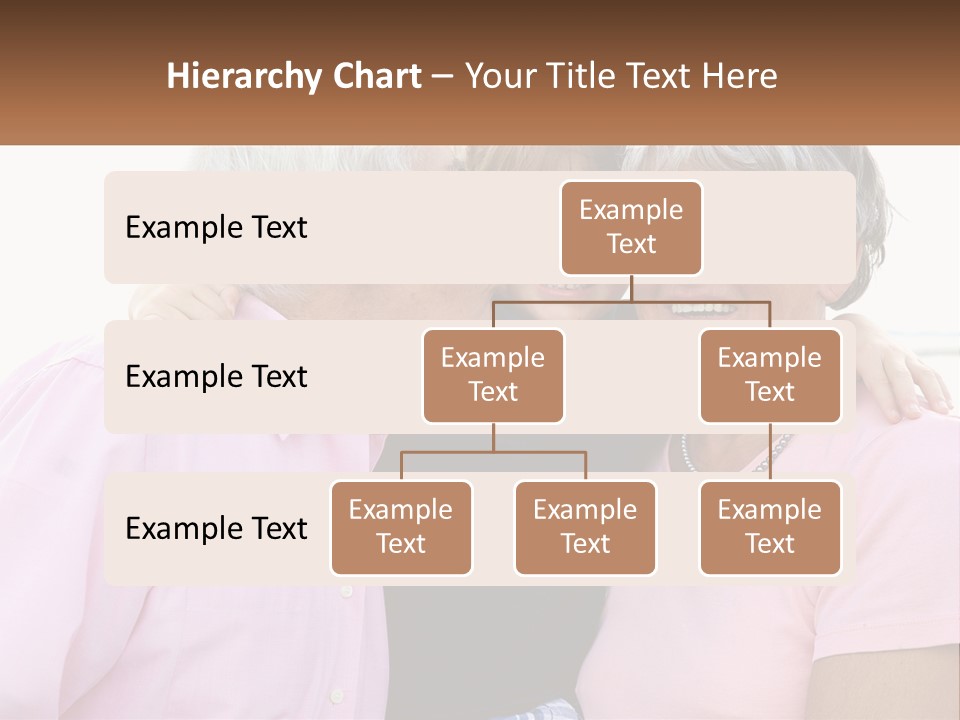A Woman And Two Children Are Hugging Each Other PowerPoint Template
