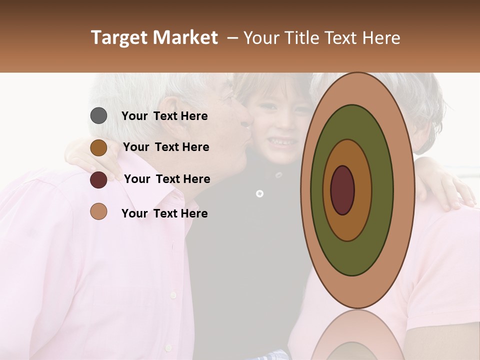 A Woman And Two Children Are Hugging Each Other PowerPoint Template