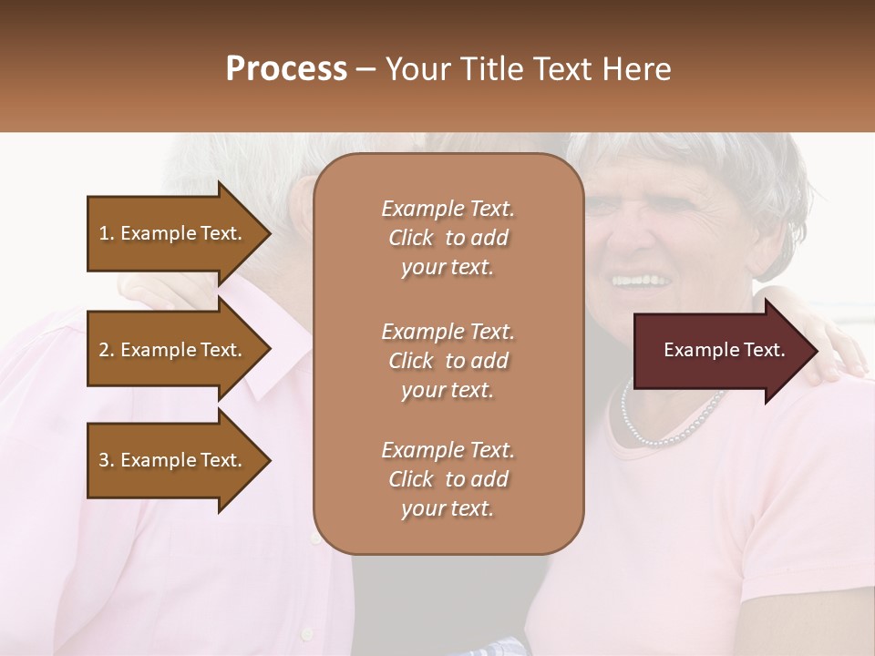 A Woman And Two Children Are Hugging Each Other PowerPoint Template