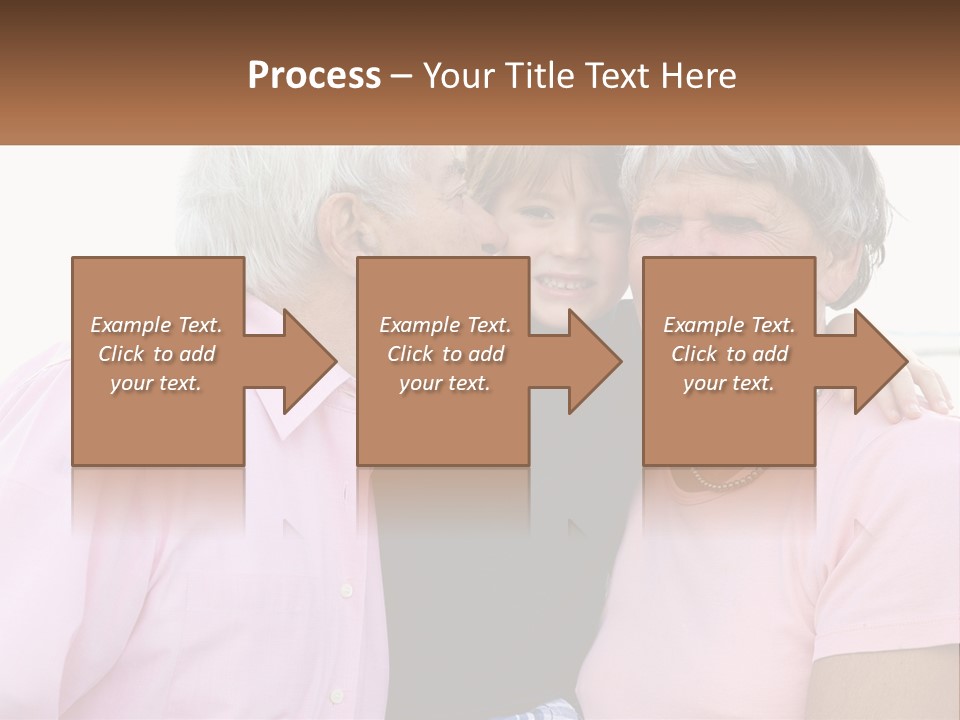 A Woman And Two Children Are Hugging Each Other PowerPoint Template