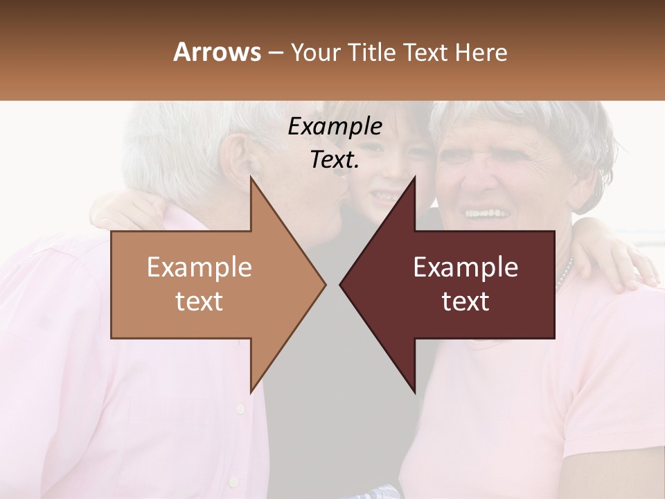 A Woman And Two Children Are Hugging Each Other PowerPoint Template