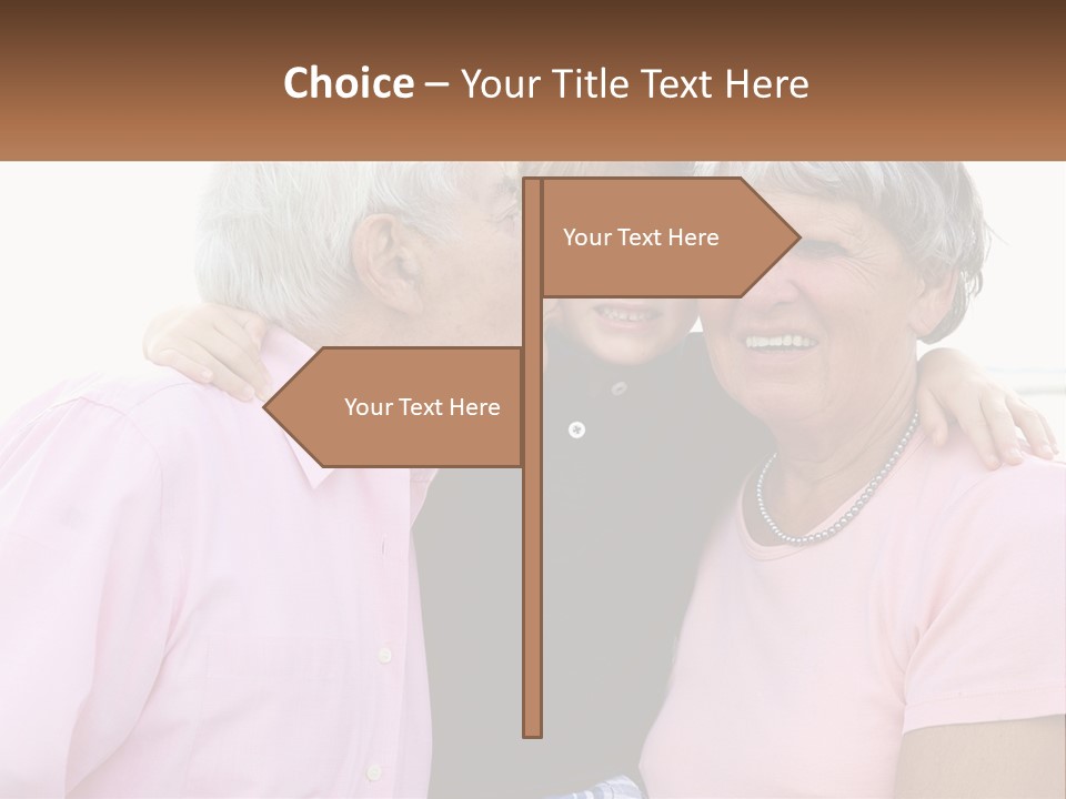 A Woman And Two Children Are Hugging Each Other PowerPoint Template