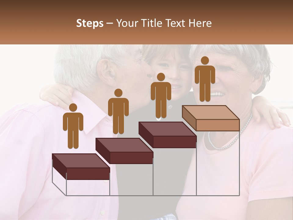 A Woman And Two Children Are Hugging Each Other PowerPoint Template