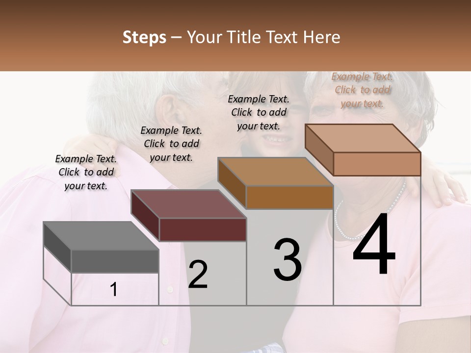 A Woman And Two Children Are Hugging Each Other PowerPoint Template