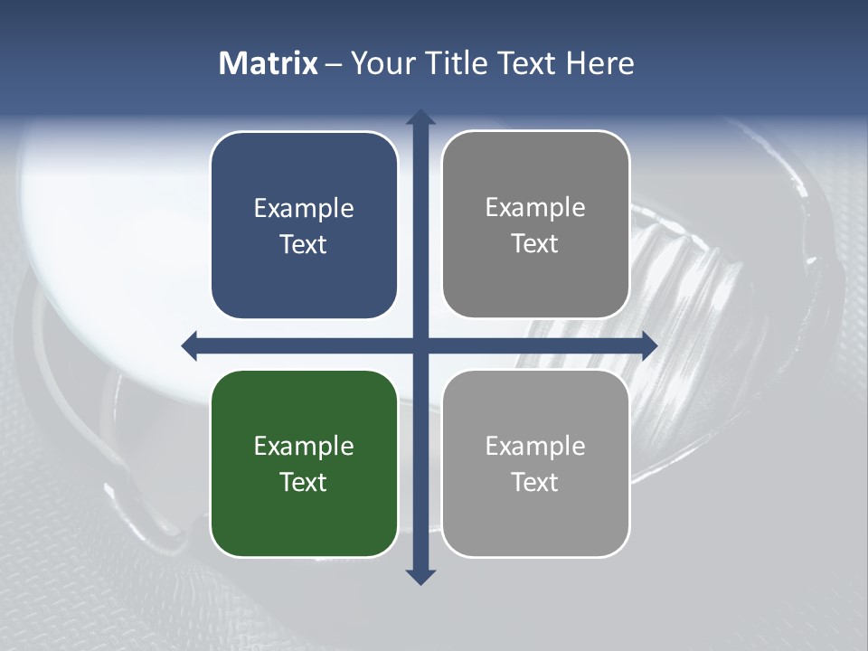 A Light Bulb In A Metal Container On A Table PowerPoint Template