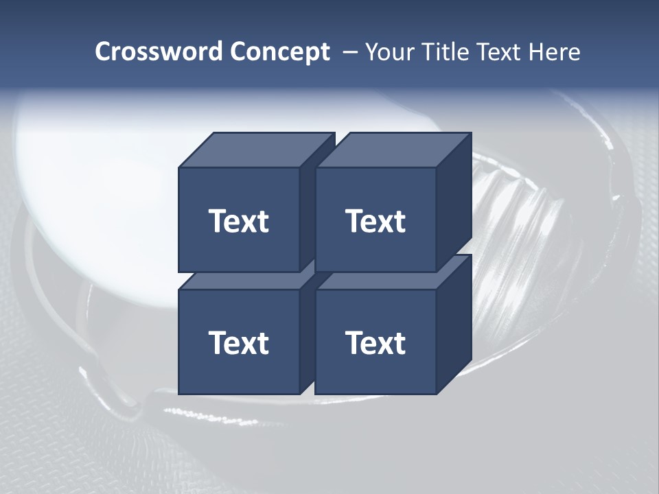 A Light Bulb In A Metal Container On A Table PowerPoint Template