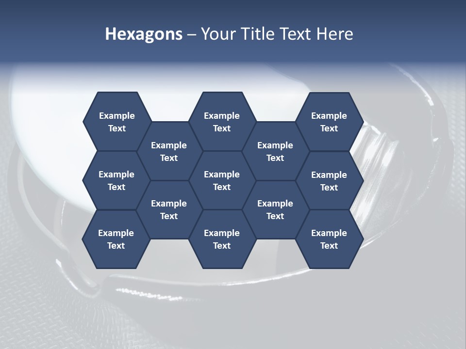 A Light Bulb In A Metal Container On A Table PowerPoint Template