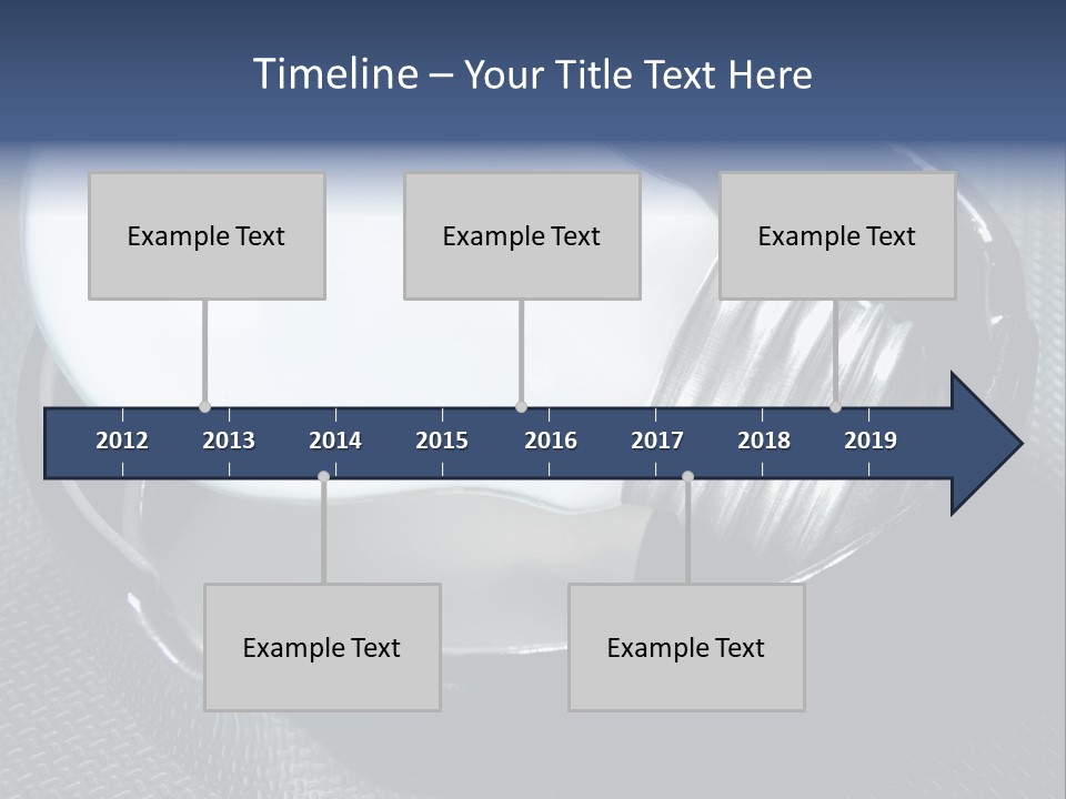 A Light Bulb In A Metal Container On A Table PowerPoint Template
