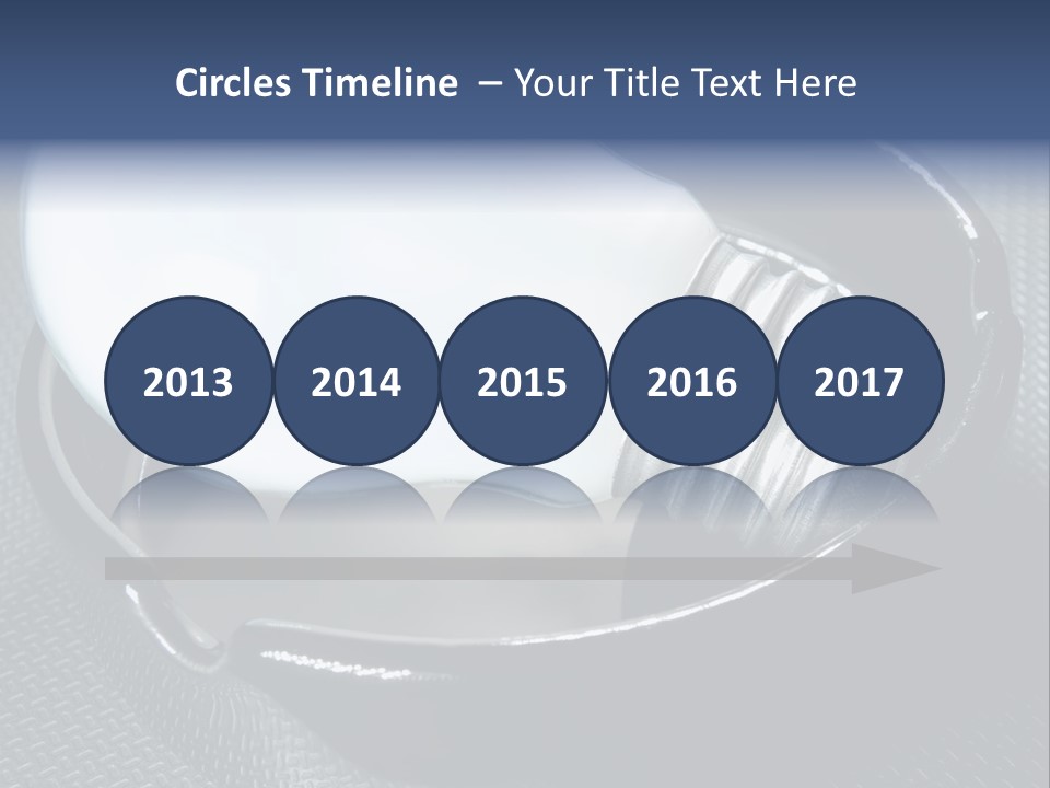 A Light Bulb In A Metal Container On A Table PowerPoint Template