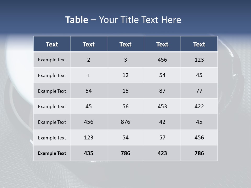 A Light Bulb In A Metal Container On A Table PowerPoint Template